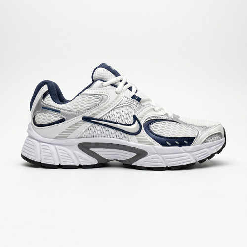 نایک وی فایو آر ان آر سفید سرمه ای Nike V5 RNR White Navy Silver