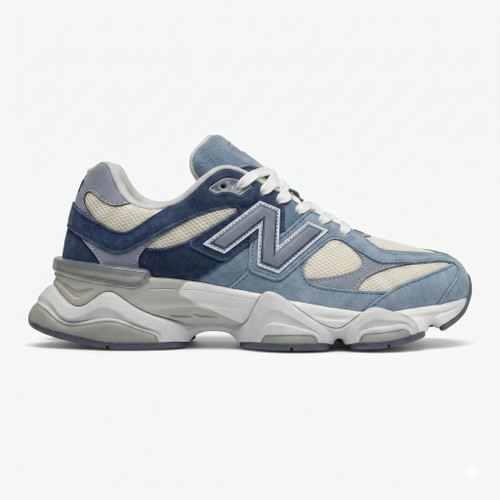 نیوبالانس 9060 آبی روشن/تیره خاکستری New Balance U9060IND