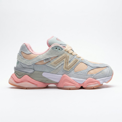 نیوبالانس 9060 صورتی پاستلی طوسی روشن New Balance U9060JG1