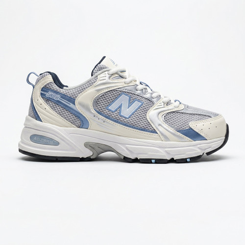 کفش نیوبالانس 530 سفید استخوانی آبی New Balance MR530PA