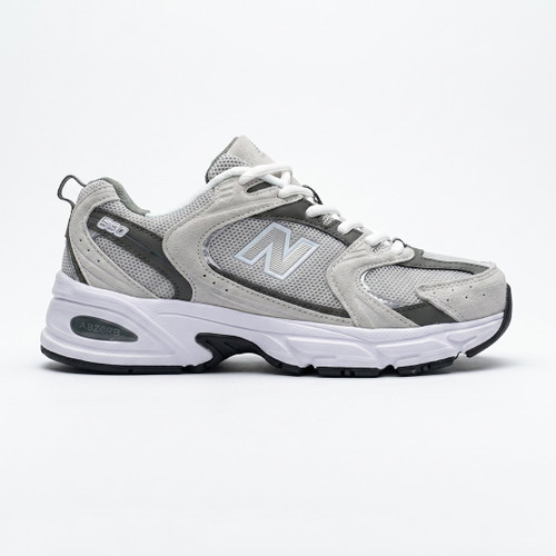 کفش نیوبالانس 530 طوسی خاکستری سفید New Balance MR530CK
