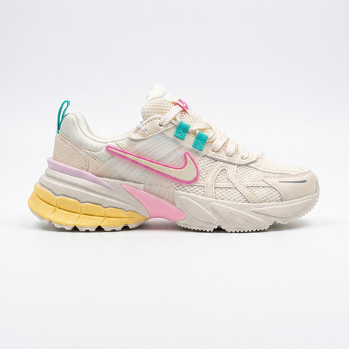 نایک وی تو کی ران کرم صورتی زرد Nike V2K Run